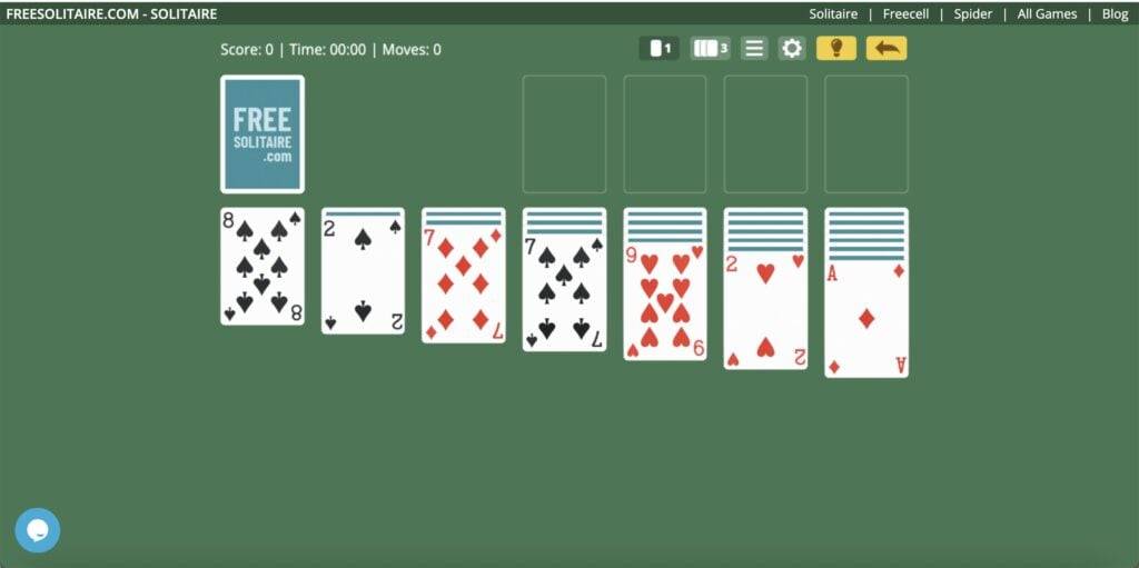 FreeSolitaire.com: Jogos de Cartas Cativantes para Todos os Dispositivos