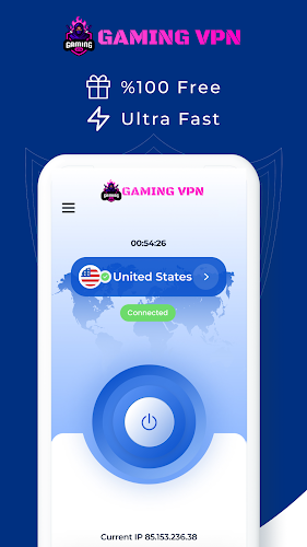 Gaming VPN - Get Gaming IP 스크린샷 1