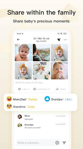 Bebememo - Smart Baby Journal Tangkapan skrin 3