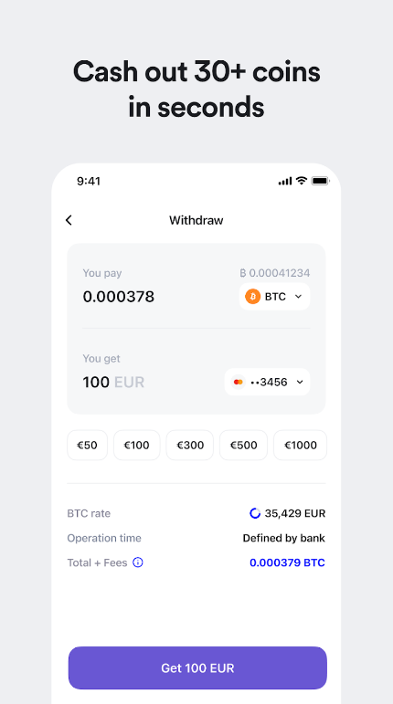 SPACE iZ Wallet Captura de pantalla 1