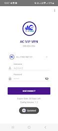 Schermata AC VIP VPN 2