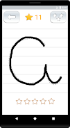 Schermata Cursive handwriting Portuguese 1