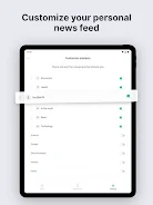 fresh - Daily news break app Ekran Görüntüsü 3