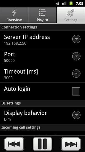 RemoteControl for Winamp Скриншот 3