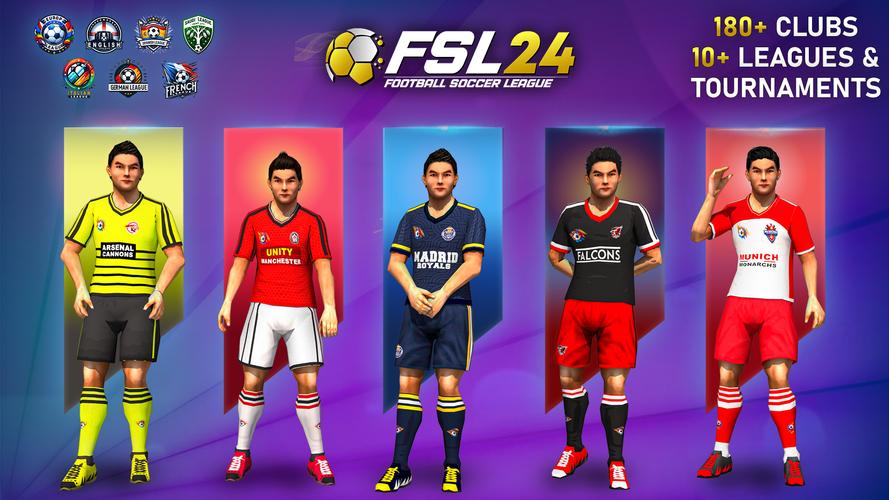 FSL 24 League : Soccer Game Screenshot 1