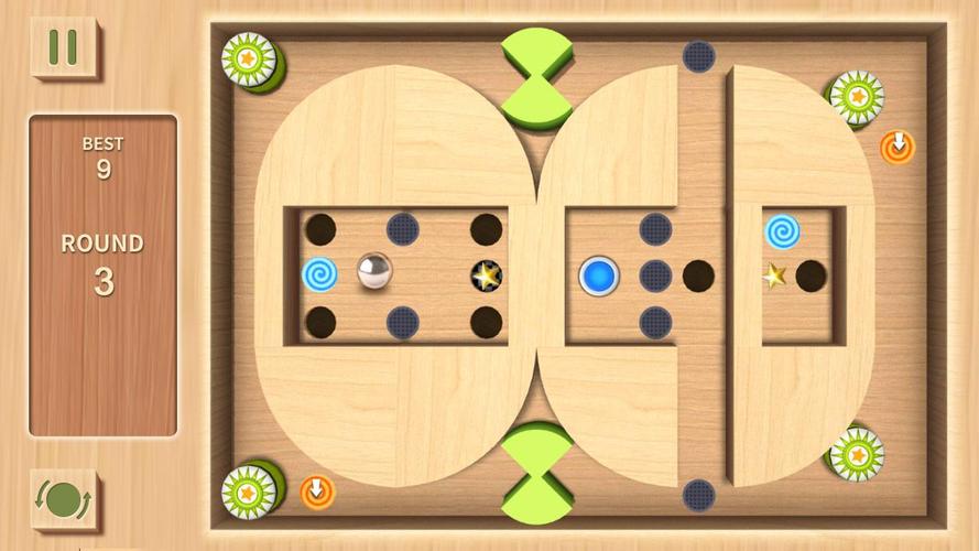 Maze Rolling Ball 3D Ekran Görüntüsü 1