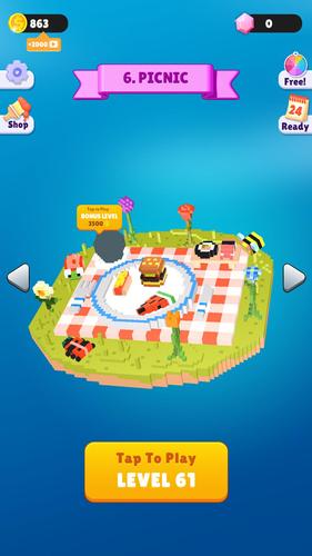 Tap Out 3D: Puzzle Game應用截圖第1張