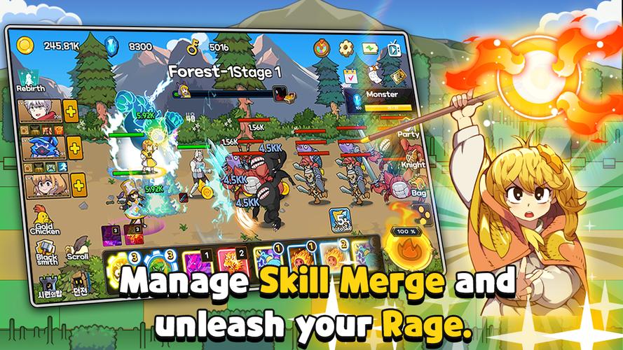 Rebirth Tales: Idle RPG Screenshot 1