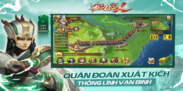 TAM QUỐC X ภาพหน้าจอ 0