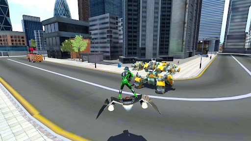 Rope Frog Ninja Hero Car Vegas Ekran Görüntüsü 1