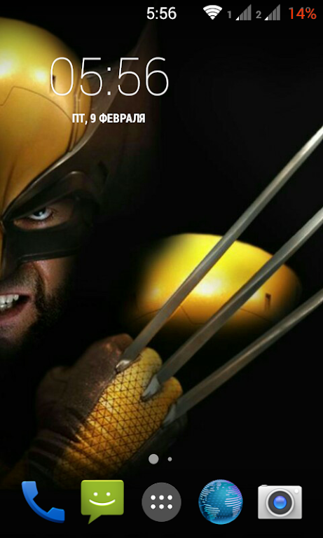 Heroes of Comics: Wolverine HD Wallpapers स्क्रीनशॉट 0
