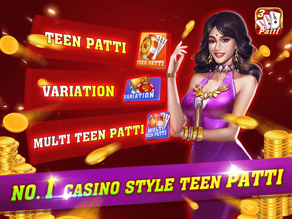 Teen Patti One – No.1 Casino Style Teen patti Tangkapan skrin 0