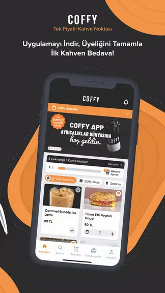 Coffy - Kahve Siparişi Captura de tela 1