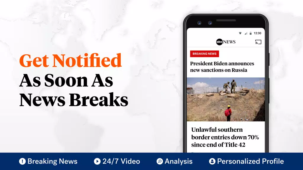 ABC News: Breaking News Live ဖန်သားပြင်ဓာတ်ပုံ 2