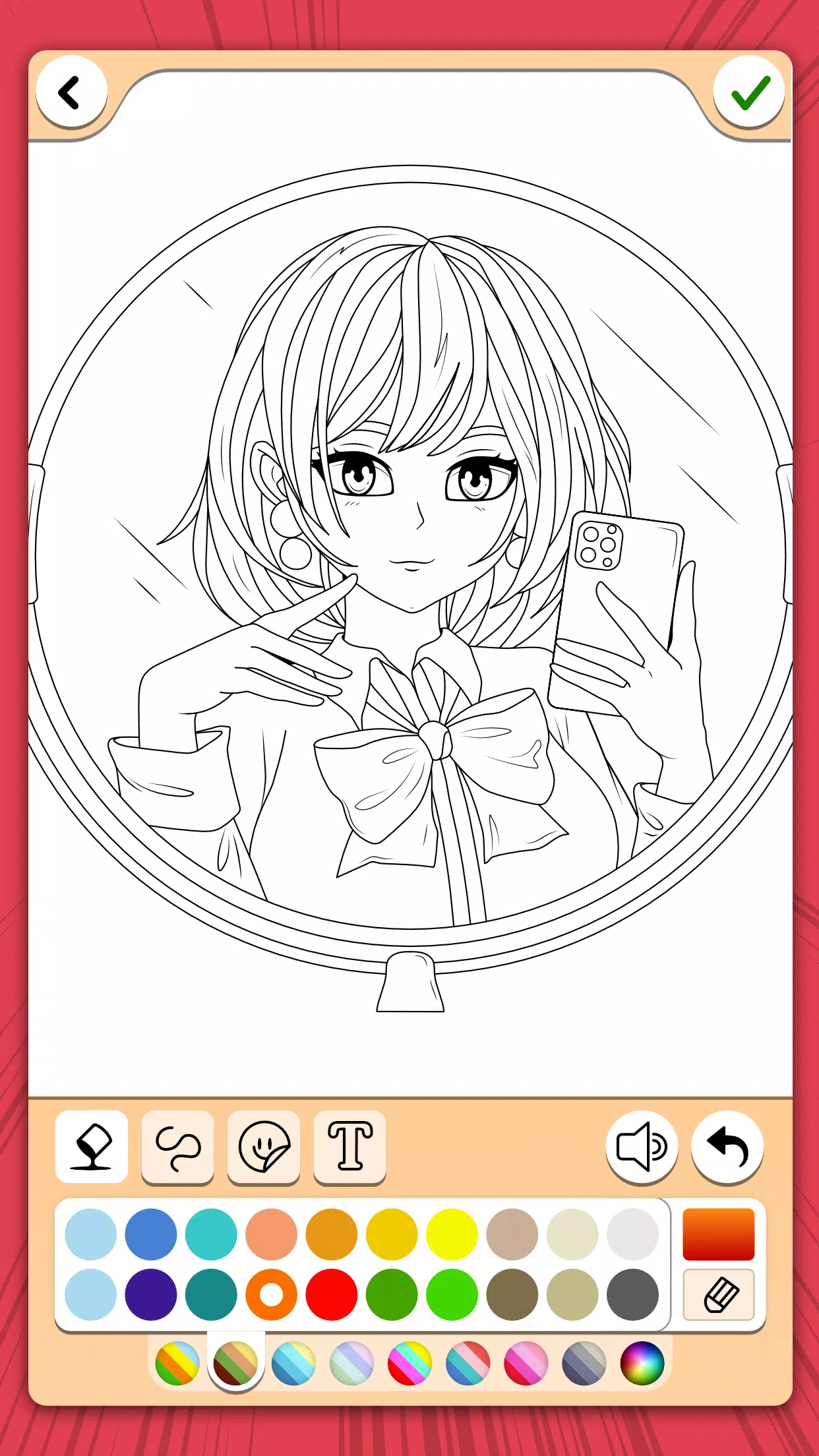 Manga Coloring Book應用截圖第1張