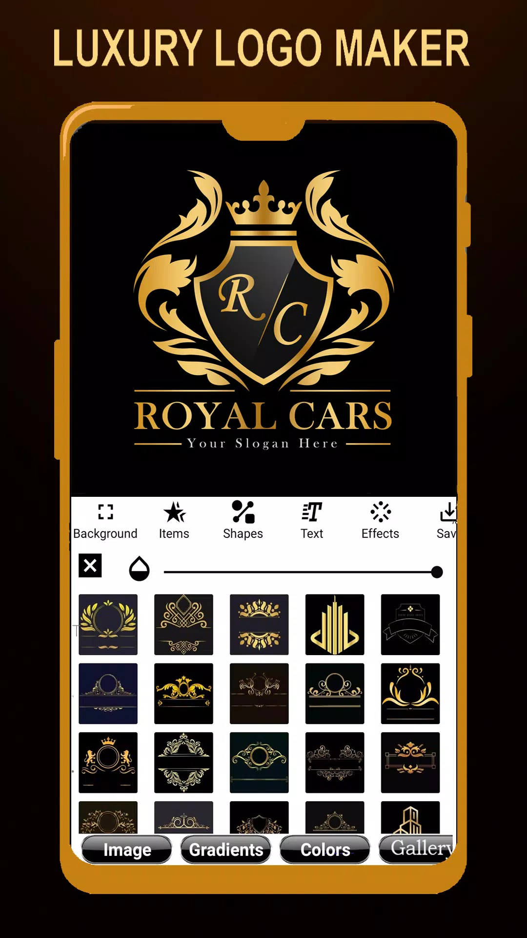 Luxury Logo maker, Logo Design ဖန်သားပြင်ဓာတ်ပုံ 2