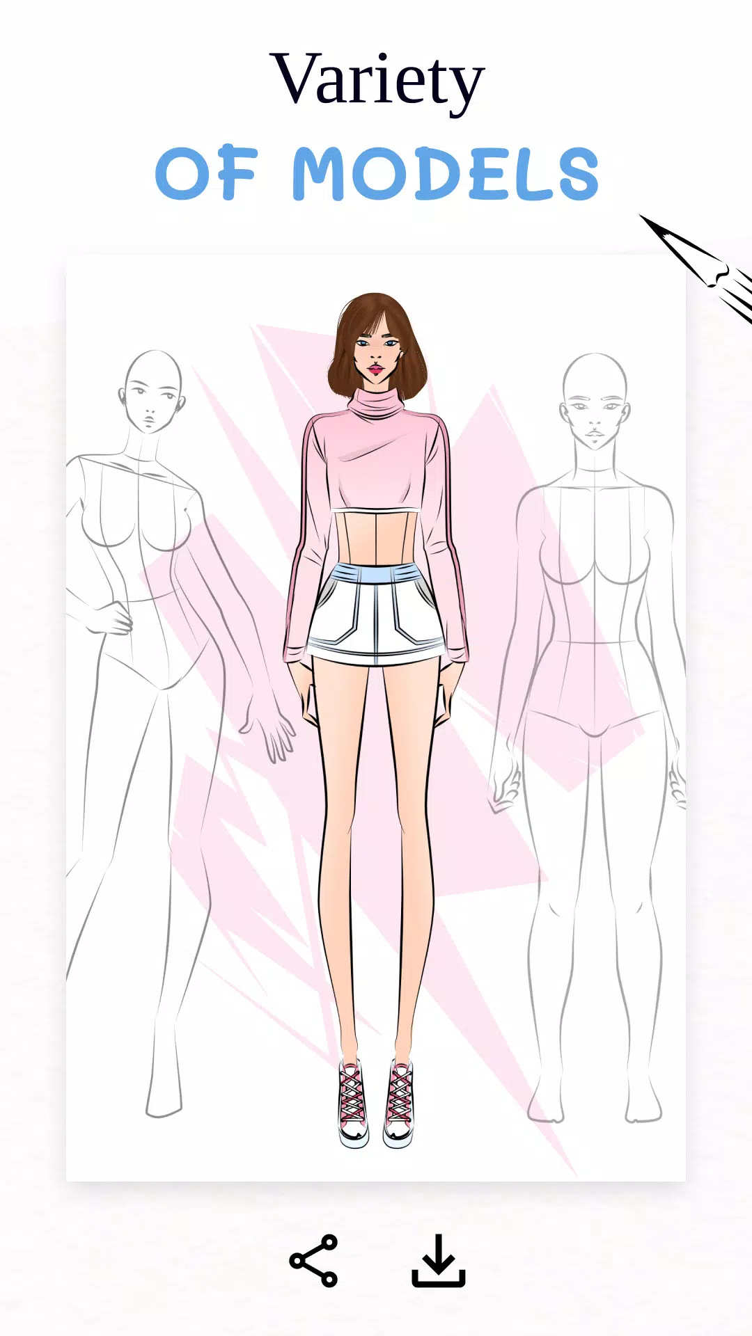 Fashion Illustration Captura de pantalla 2