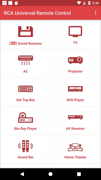 RCA Universal Remote スクリーンショット 0