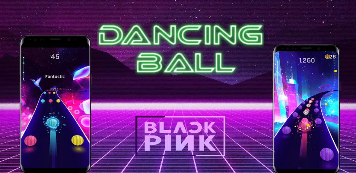 BTS BLINK: KPOP Rolling Ball Скриншот 1