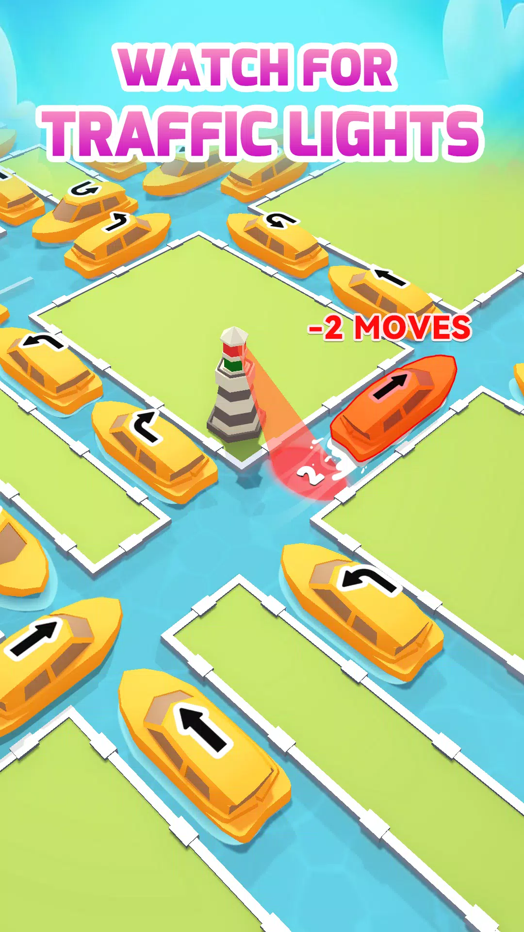 Canal Jam:Traffic Escape ภาพหน้าจอ 2