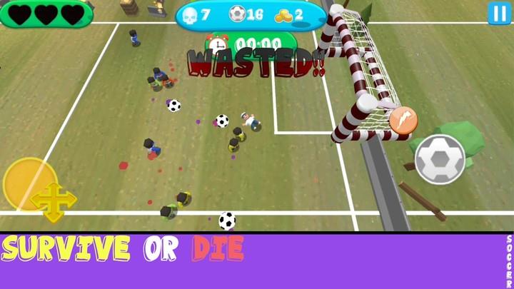 Soccer Apocalypse Survival স্ক্রিনশট 1