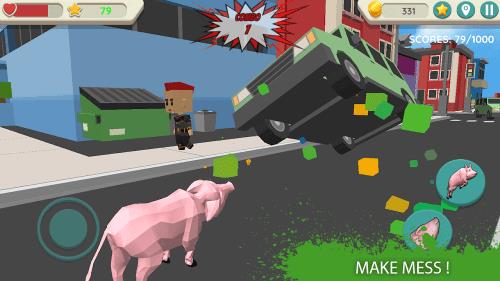 Crazy Pig Simulator স্ক্রিনশট 0