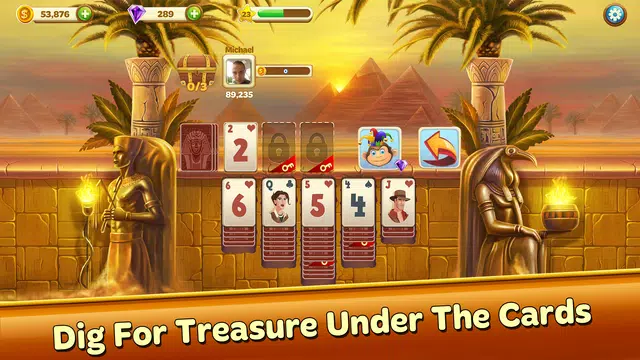 Solitaire Treasure Hunt স্ক্রিনশট 2