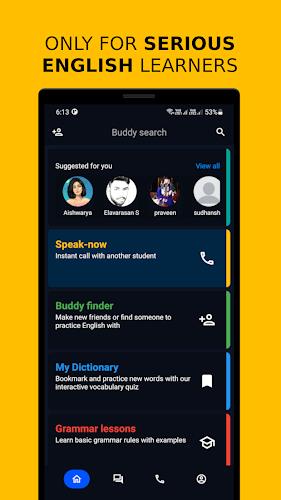 English Buddy - Speaking app Tangkapan skrin 0