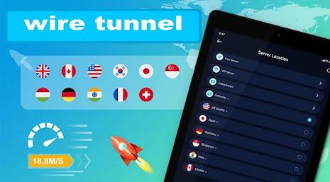 Wire tunnel plus vpn स्क्रीनशॉट 2