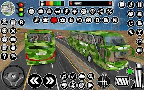 Army Coach Bus Simulator Games Capture d'écran 2