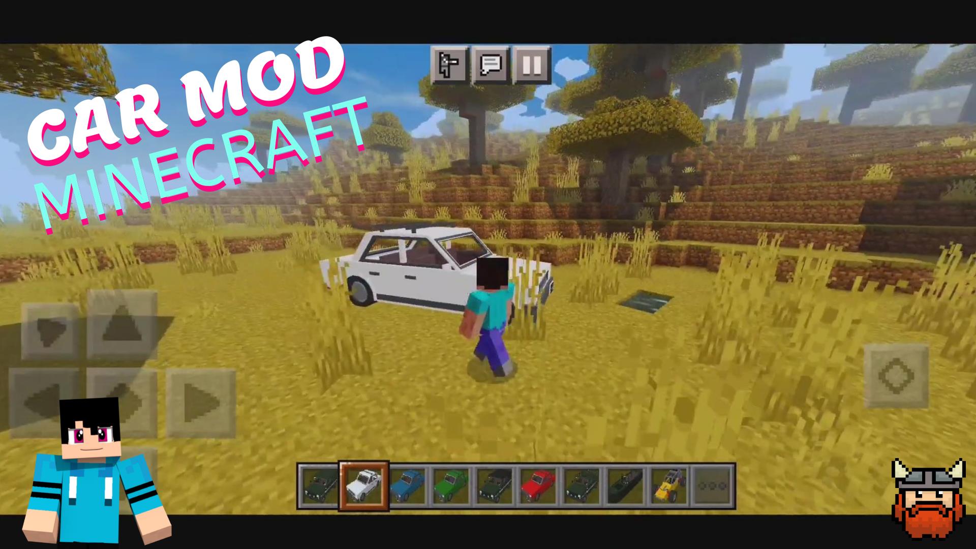 Cars Mod for Minecraft PE 스크린샷 1