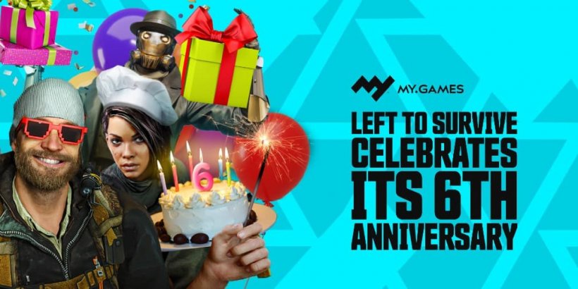 Left to Survive celebrates its six-year anniversary with special rewards