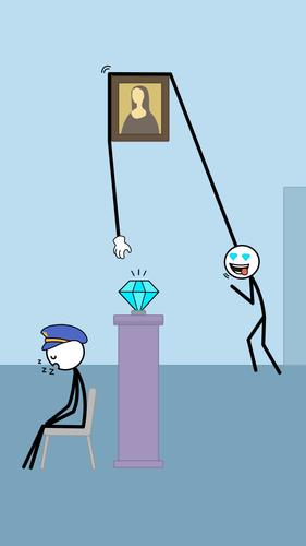 Stealing Puzzle: Robber Games 스크린샷 1