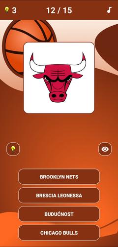 Basketball Logo Quiz Ảnh chụp màn hình 0