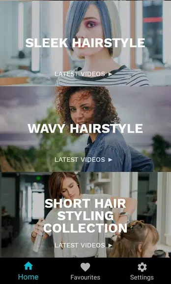 Short Hairstyles for Your Face ภาพหน้าจอ 2