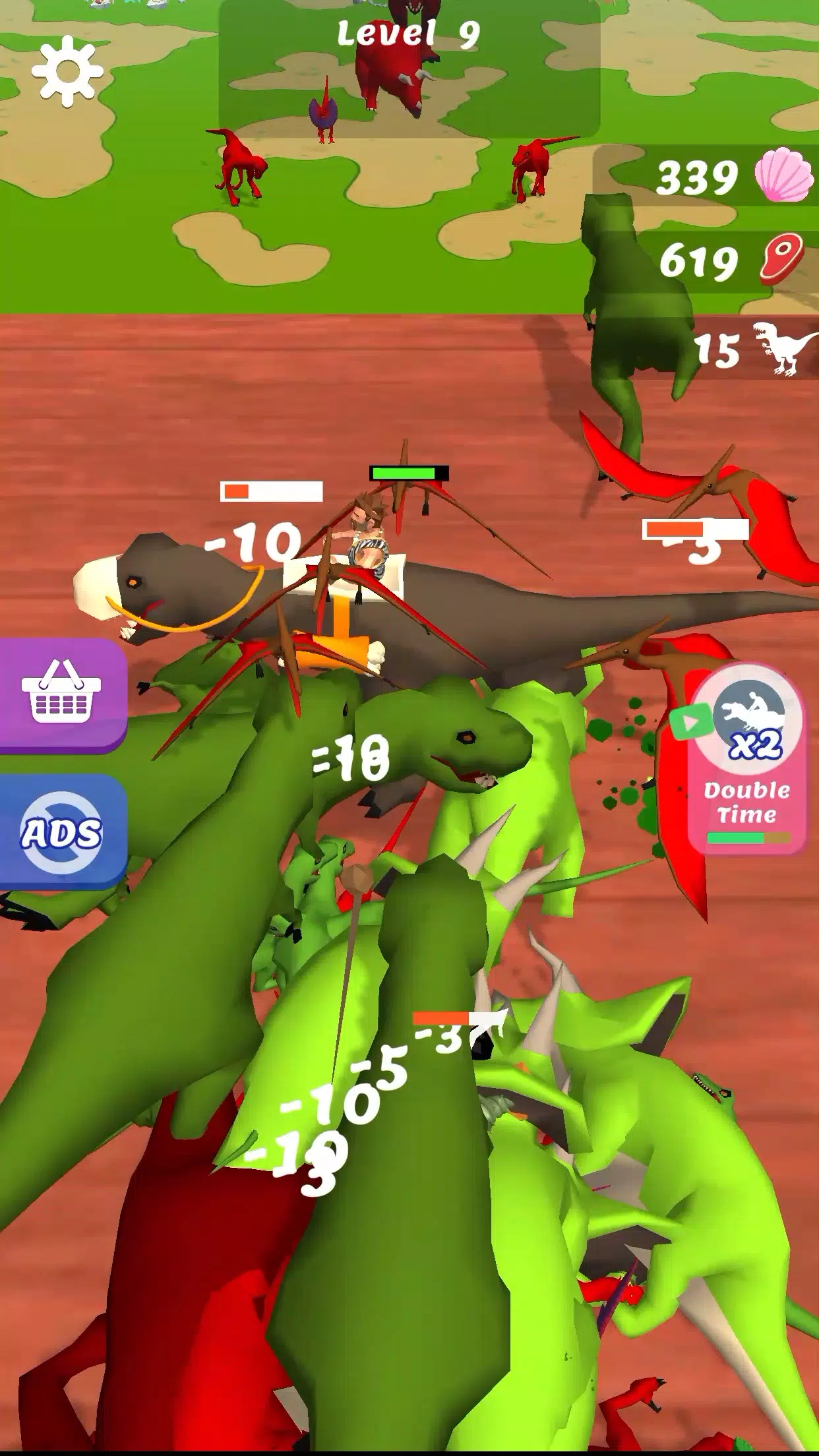 Dino Islands: Collect & Fight Screenshot 2