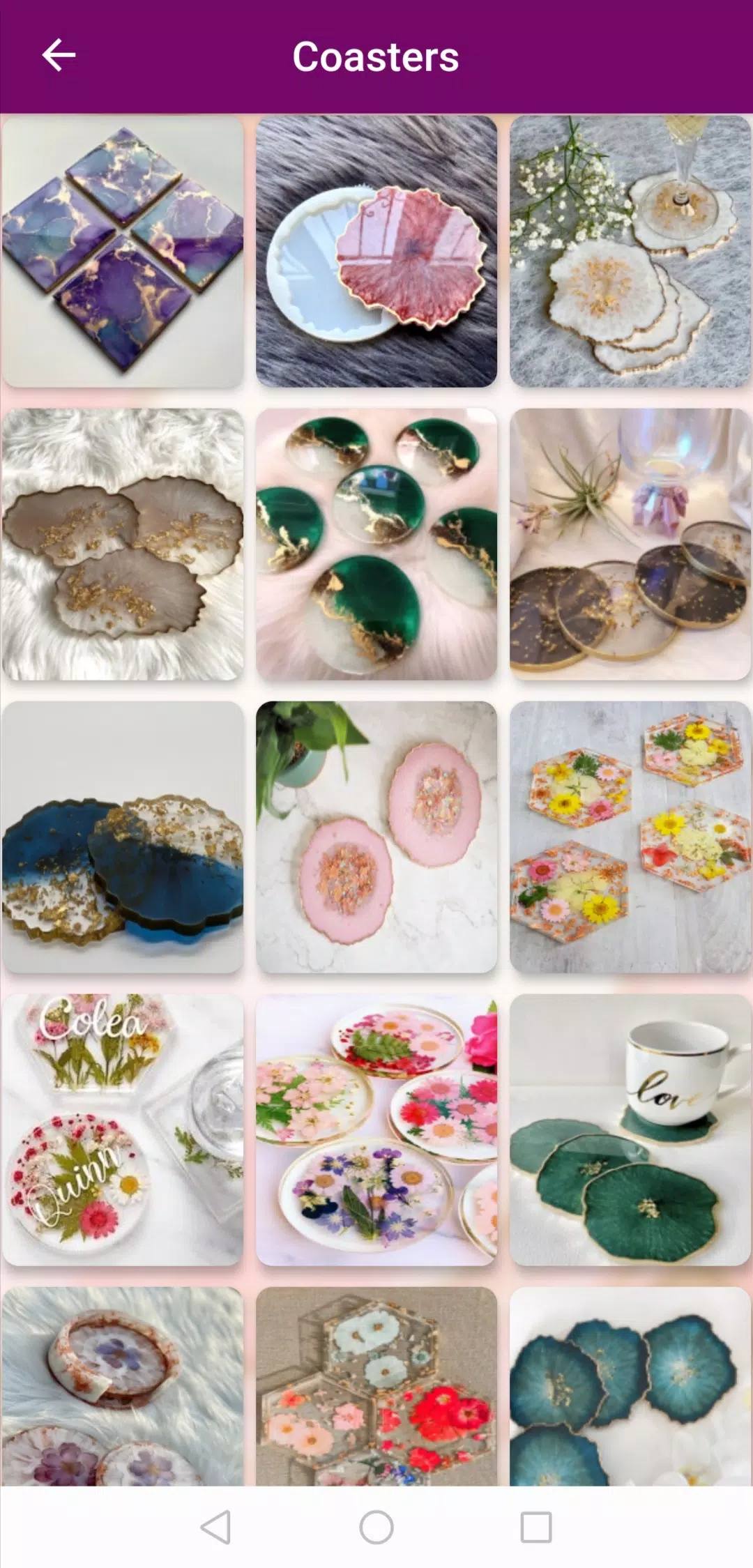 Epoxy Resin Art Ideas ภาพหน้าจอ 1