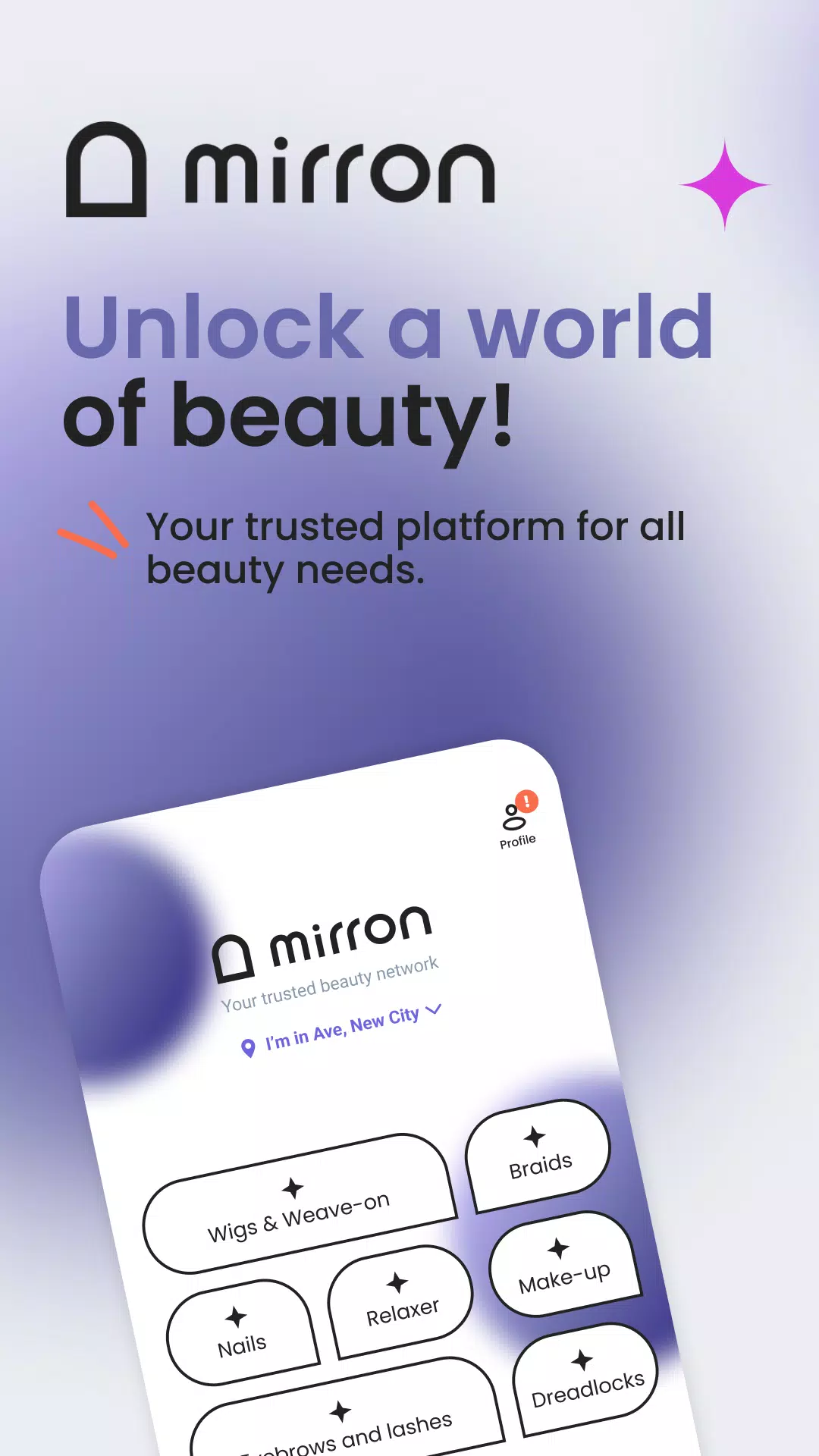 Mirron: Explore Beauty Nearby स्क्रीनशॉट 0