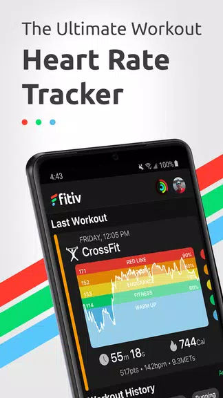 FITIV Pulse Heart Rate Monitor স্ক্রিনশট 0