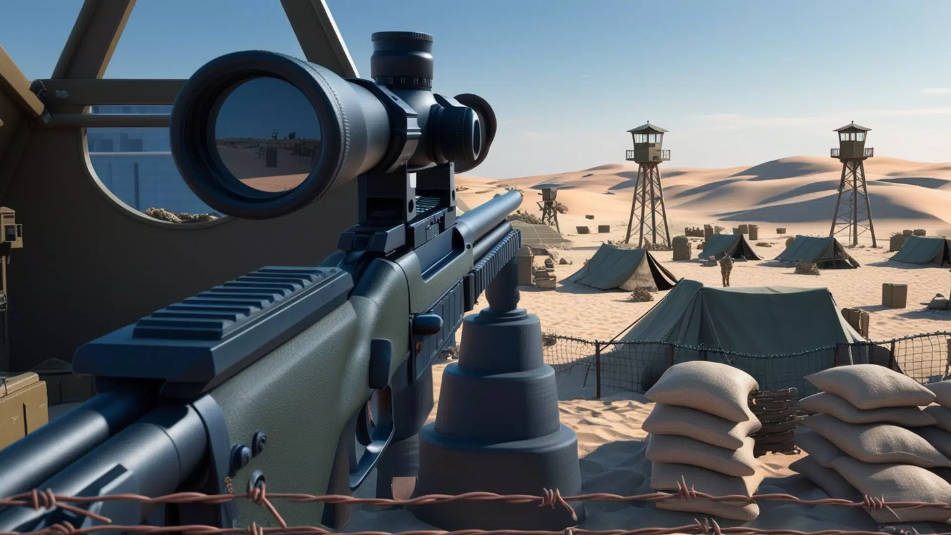 Sniper X : Desert Hunt FPS 3D スクリーンショット 0