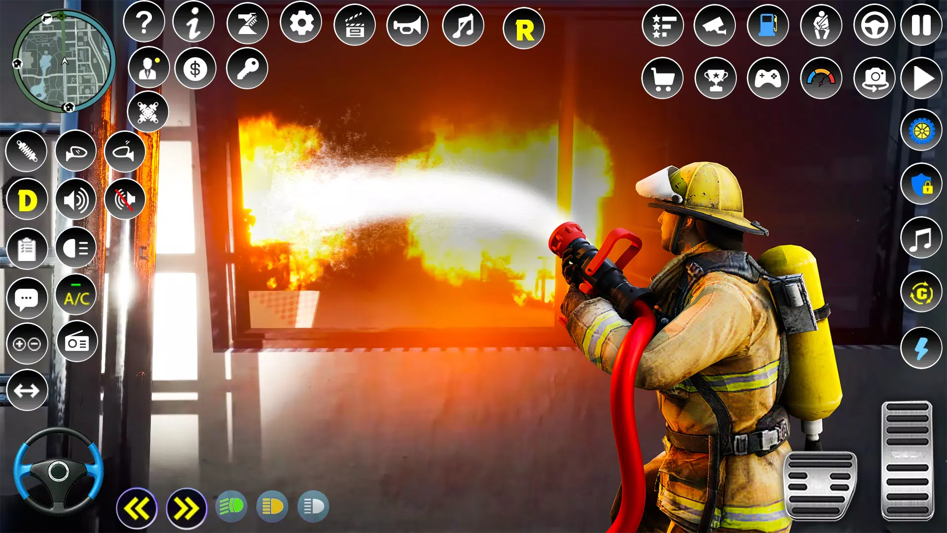 Schermata Firefighter :Fire Brigade Game 3