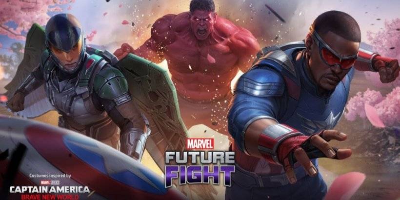 A épica cósmica de Cap aprimora a atualização de fevereiro da Marvel Future Fight