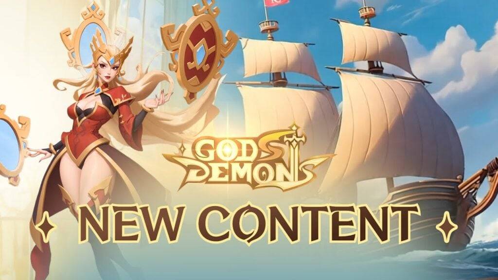 Gods & Demon menjatuhkan kemas kini tentera laut baru dengan wira dan pencarian baru