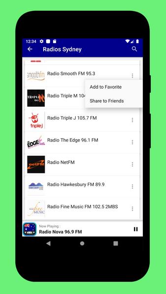 Radio App Australia: FM Online Tangkapan skrin 2