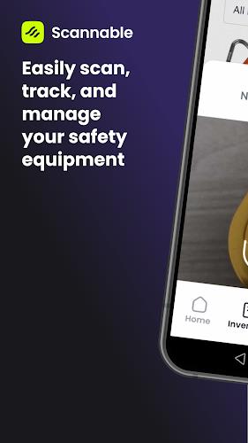 Scannable Safety Equipment App Captura de tela 0