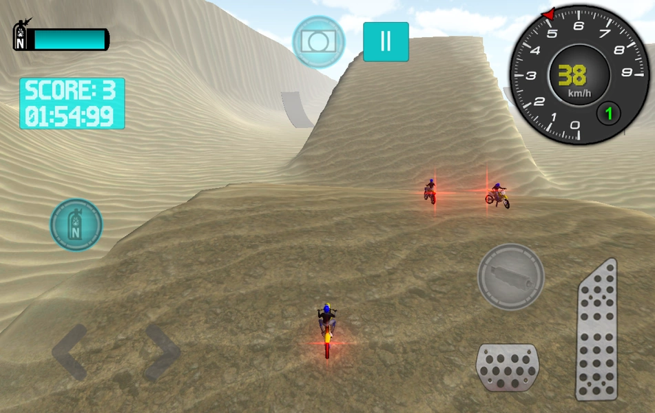 Bike Offroad Simulator Ekran Görüntüsü 3