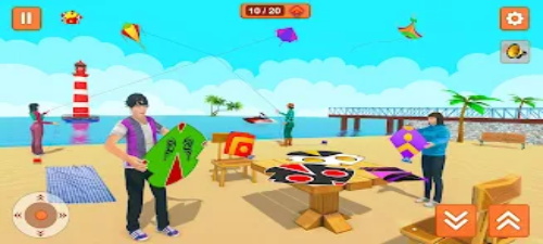 Kite Game Kite Flying 스크린샷 0