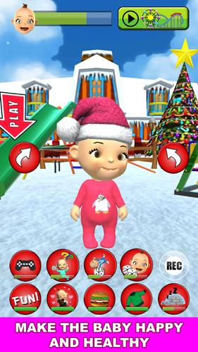 Baby Masha's Winter Playground Captura de pantalla 3