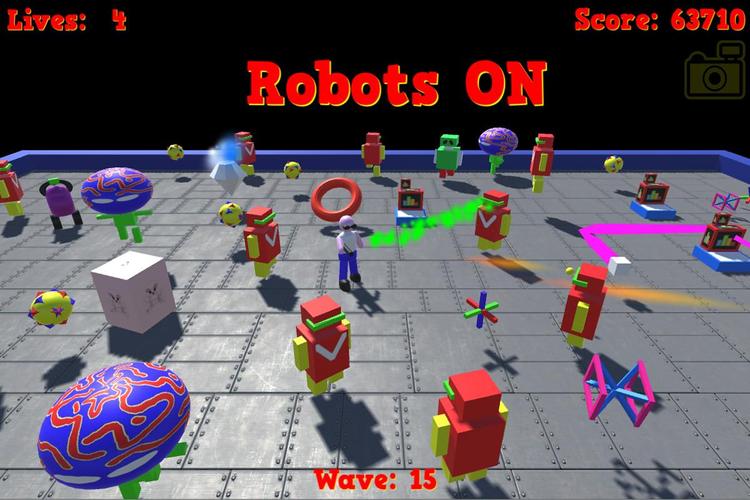 Schermata Robots ON 0