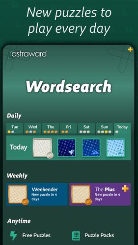 Astraware Wordsearch Schermafbeelding 3